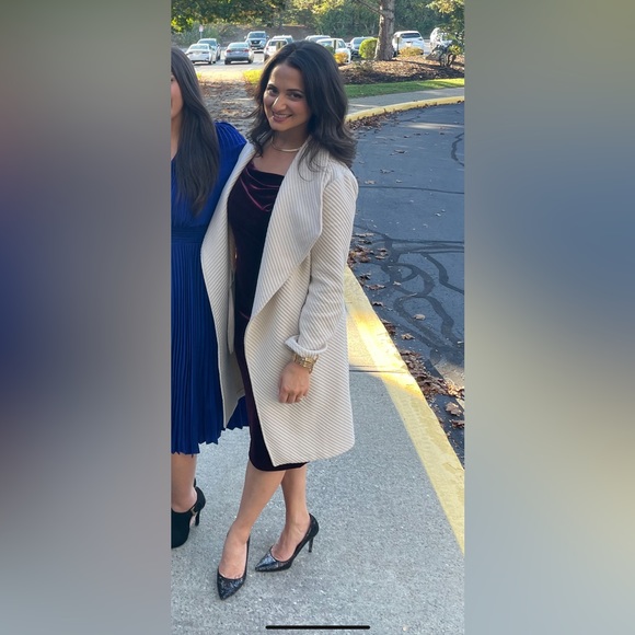 Revolve 1. STATE Bias Velvet Midi Slip Dress in Port - Picture 5 of 5